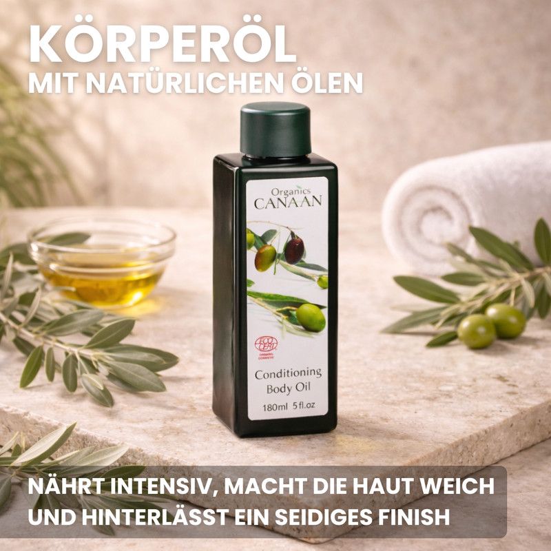 Canaan - Nährendes Körperöl mit Olivenöl