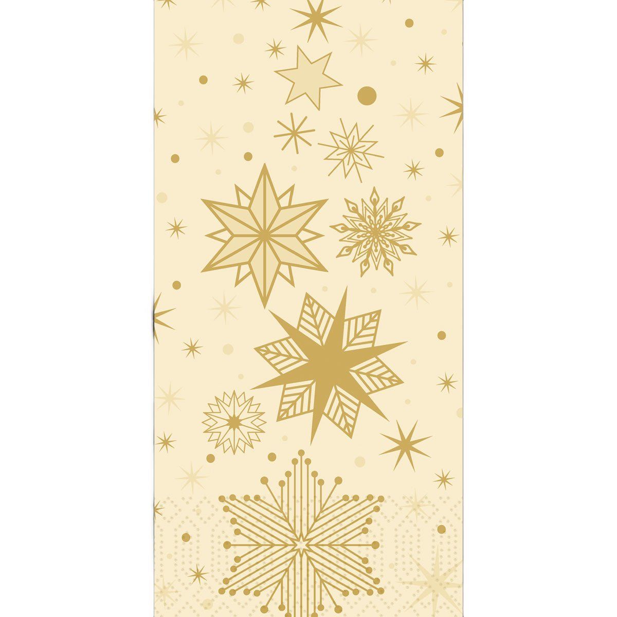 Servietten 40x40 3-lagig 1/8 Stargazing Cream
