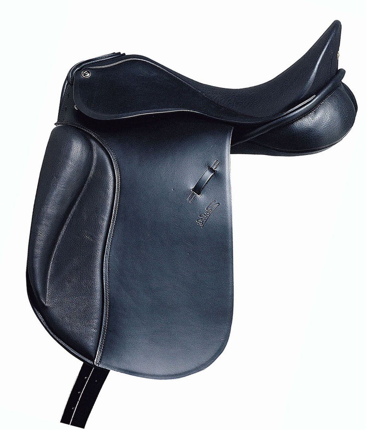 Reiter auf grauem Pferd, Dressursattel. Logo AMKA, Text 'Aus dem Herzen des Mostviertel'.