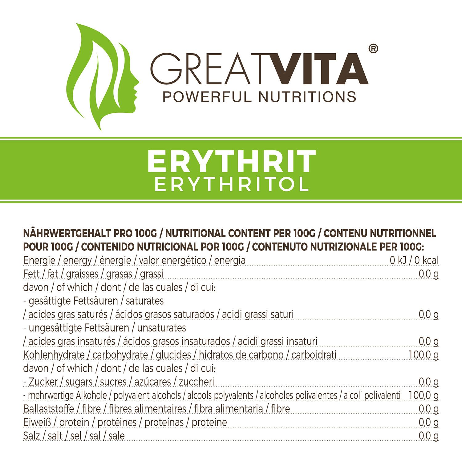 GreatVita Erythrit