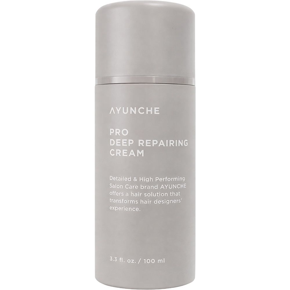 AYUNCHE PRO Deep Repairing Cream in grauem Spender.