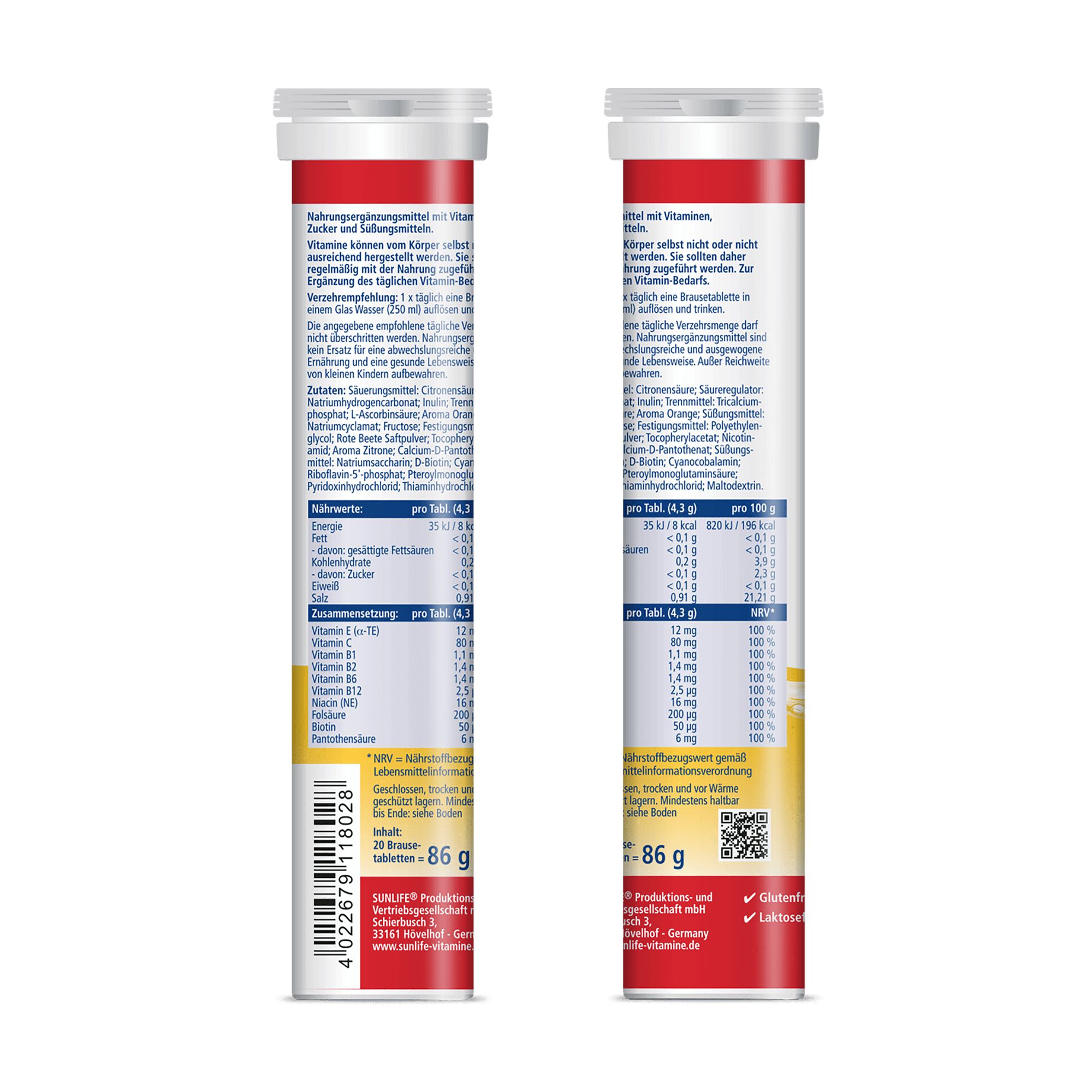 Sunlife Multivitamin Brausetabletten