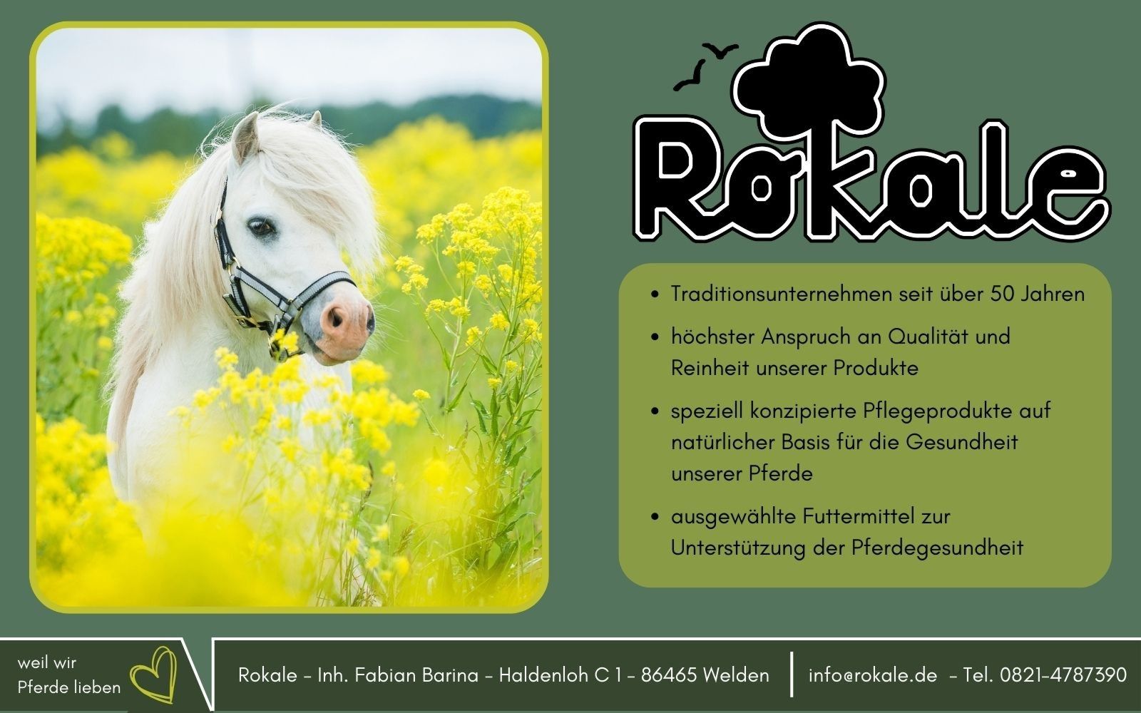 Rokale Glafell Schweif- & Mähnenpflege