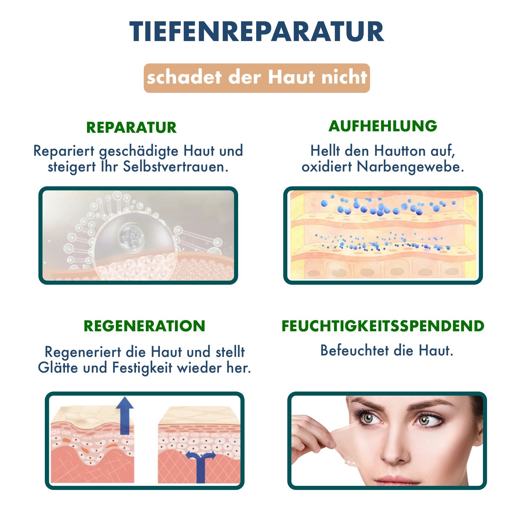 P-Beauty Silicone Wundpflaster für Narben