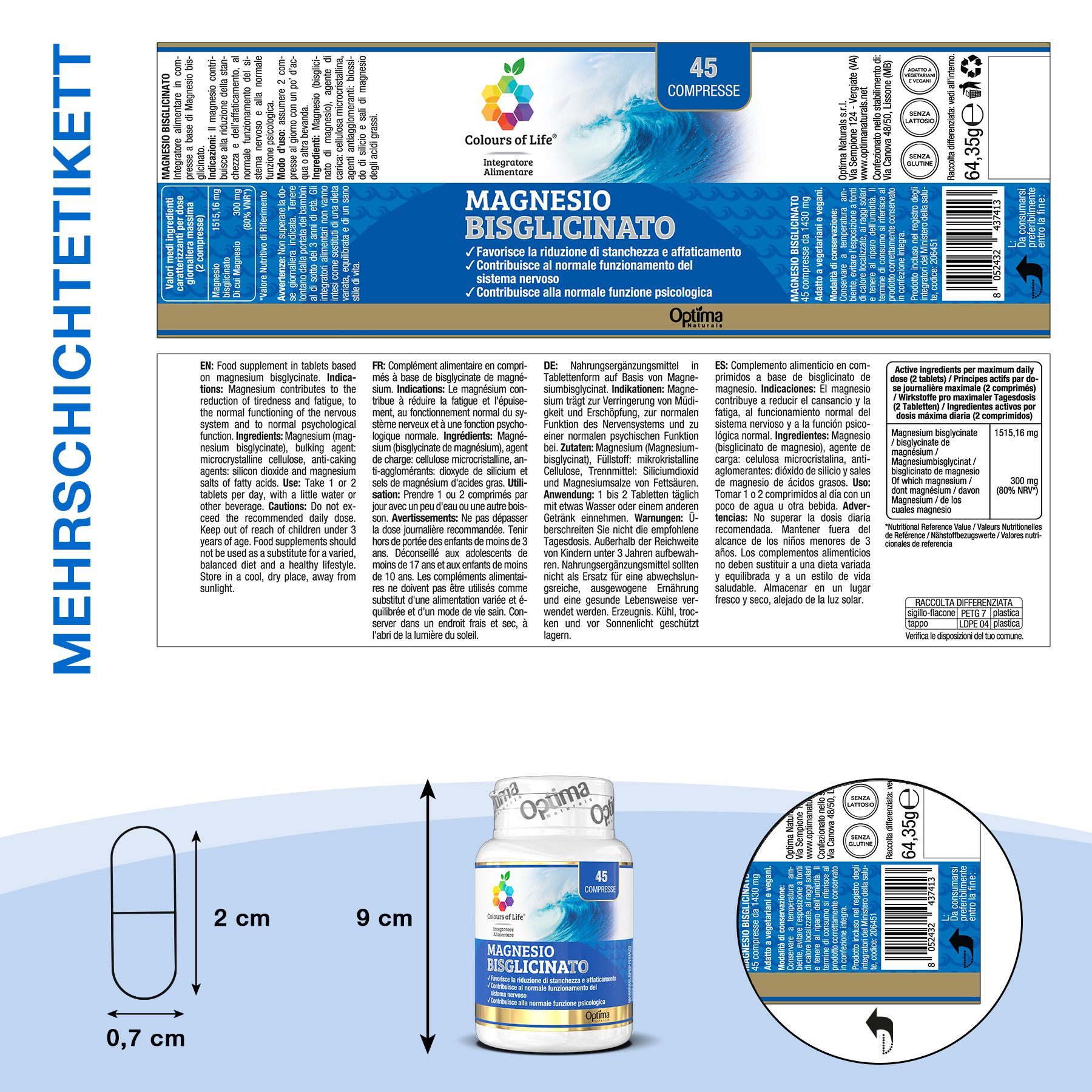 Magnesium bisglycinat MAG2GLY