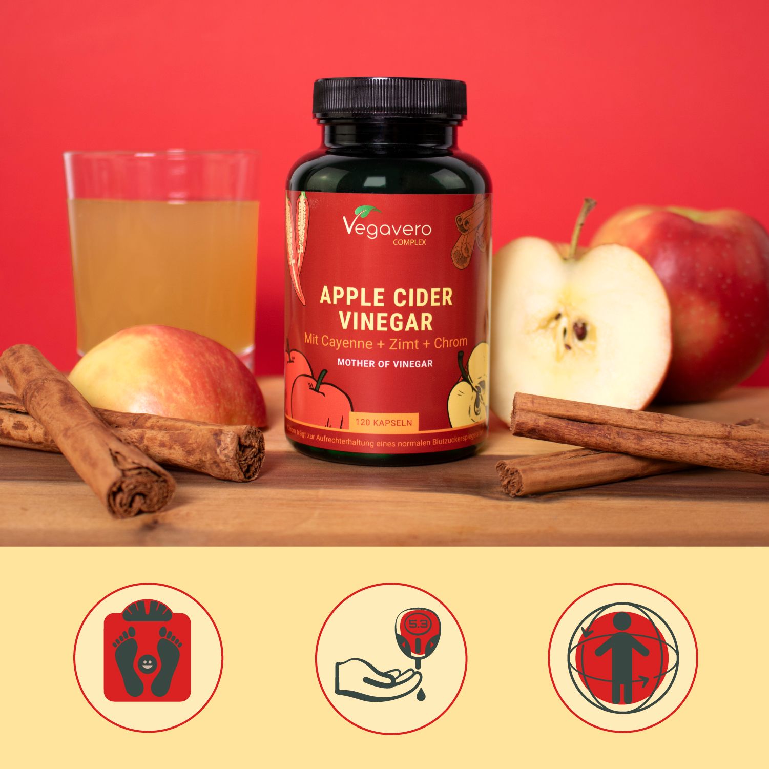 VEGAVERO Apple Cider Vinegar