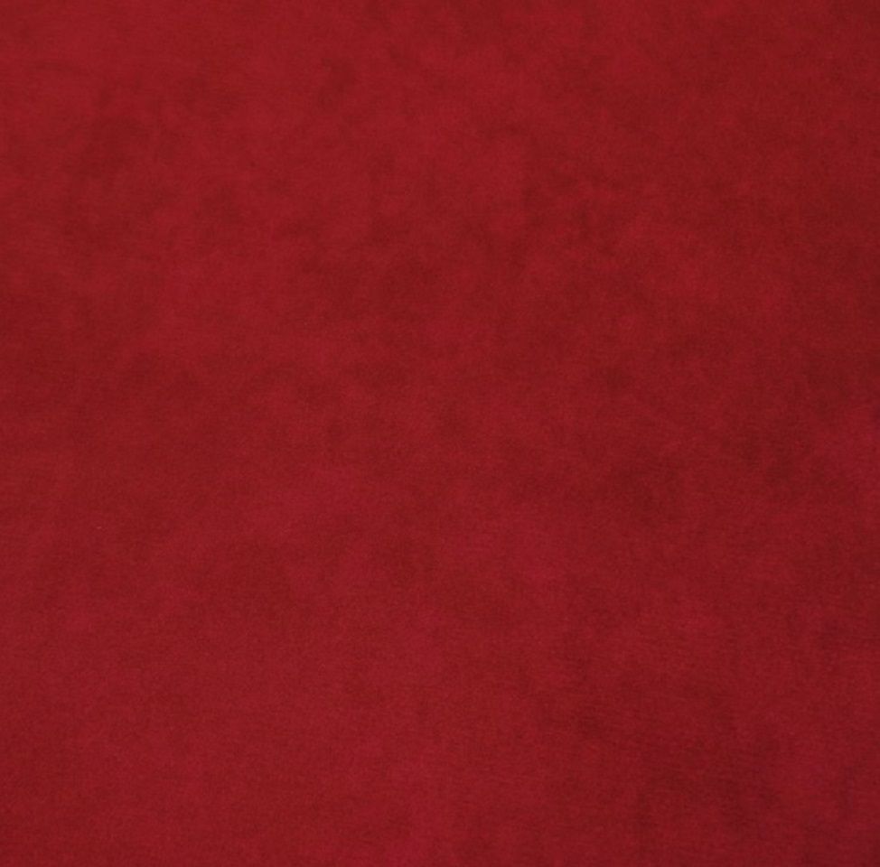 Nahaufnahme eines roten Stoffes. Textur des Materials sichtbar.