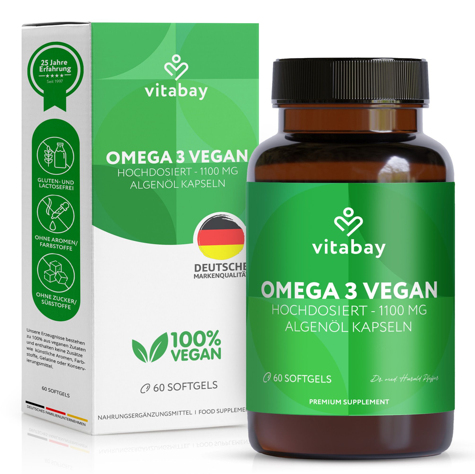 Vitabay Omega 3 VEGAN 1100 mg