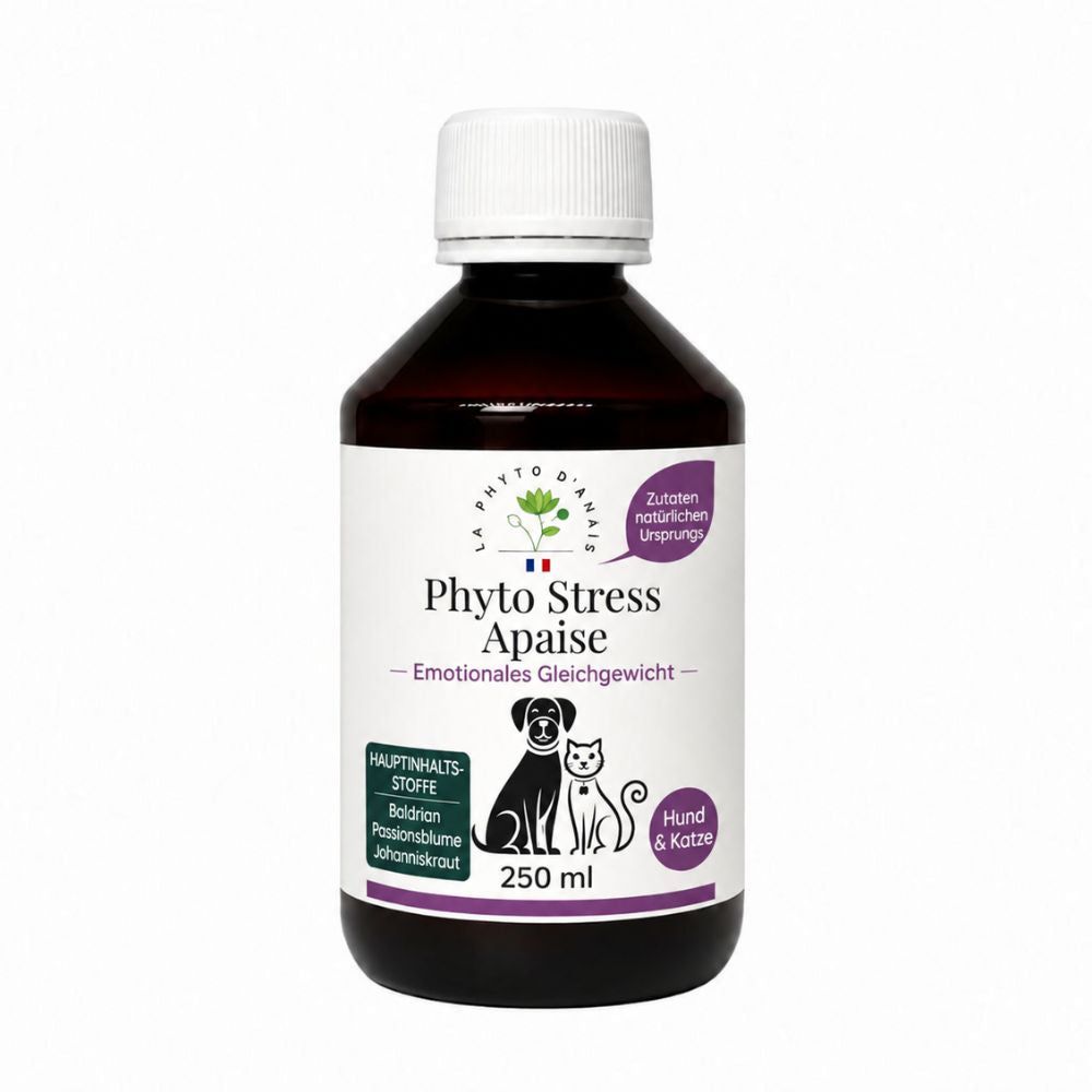 Phyto Détox Flasche mit 250ml, für Hunde und Katzen, für Leber und Nieren im Gleichgewicht.
