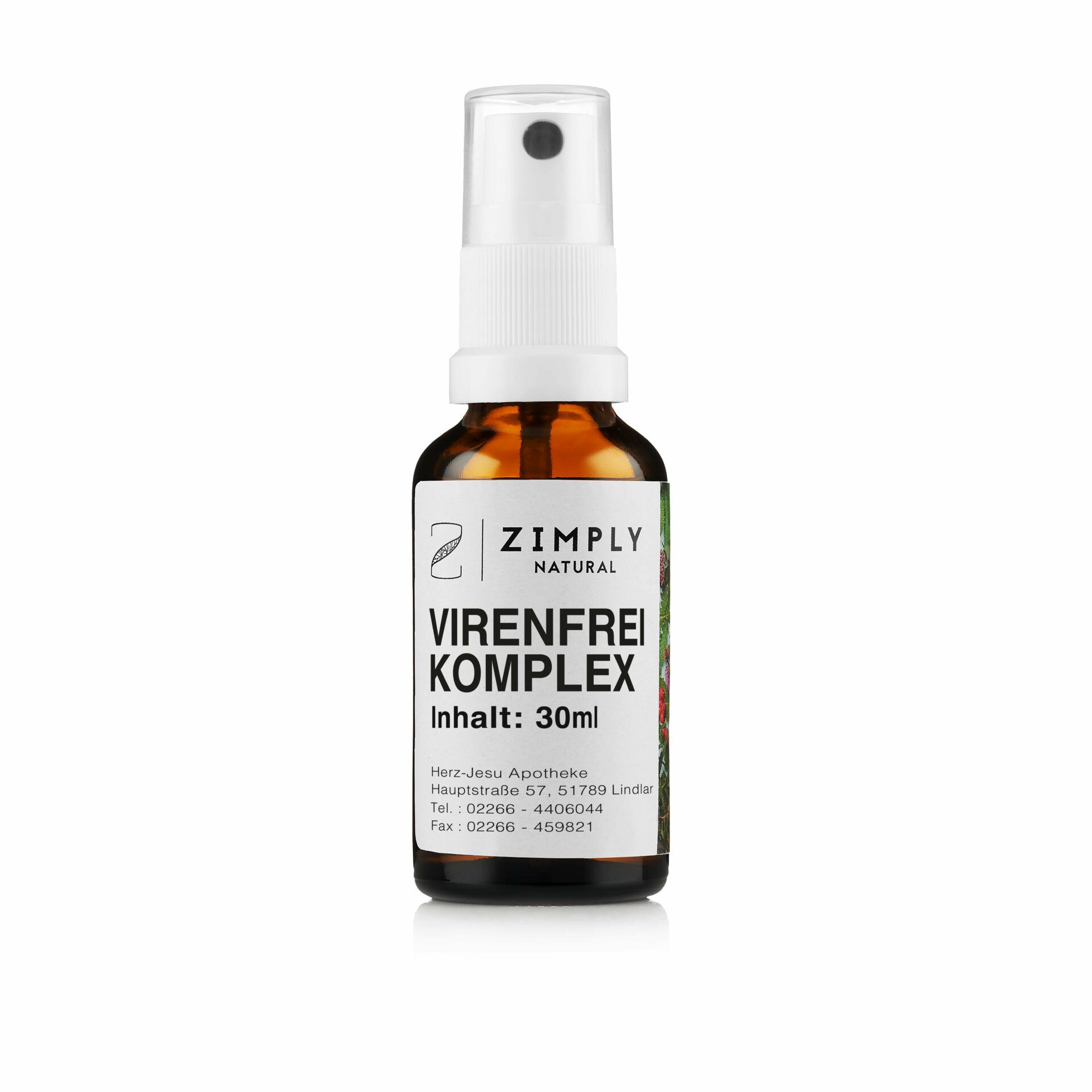 ZIMPLY NATURAL Virenfrei Komplex Spray