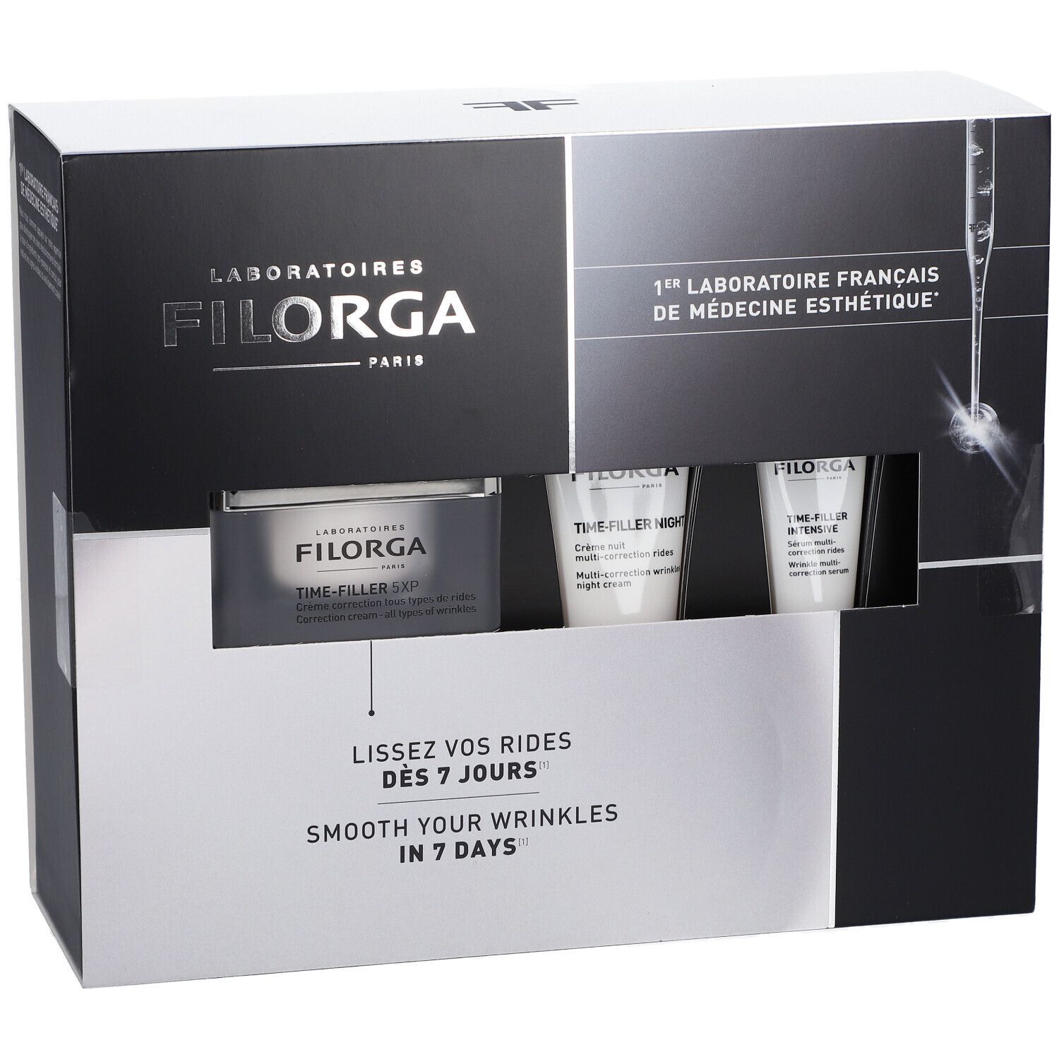 LABORATOIRES FILORGA Coffret Glätten Sie Ihre Falten ab 7 Tagen