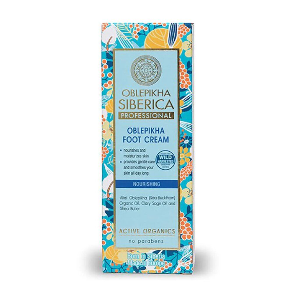 Natura Siberica Oblepikha Nourishing Crema De Pies
