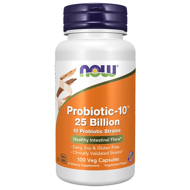 Now Foods Probiotic-10 25 Milliarden CFU 100 vegetarische Kapseln