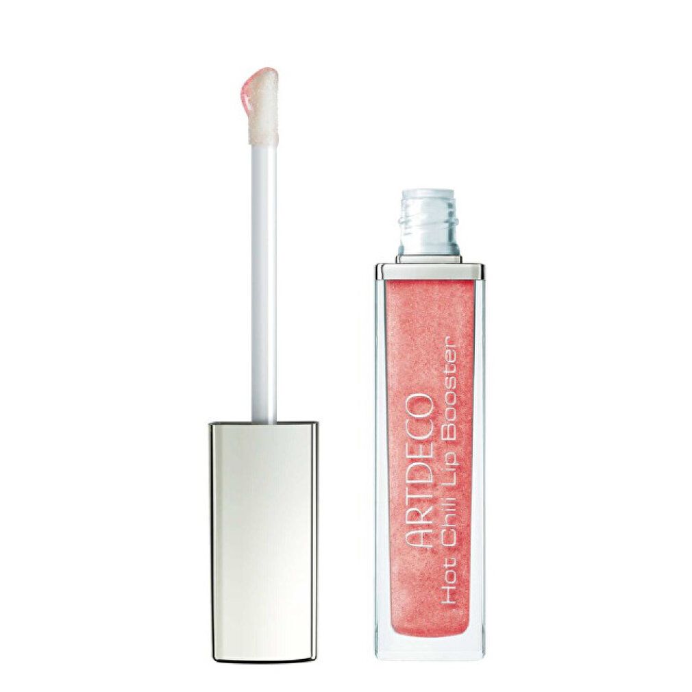 Artdeco Hot Chili Lip Booster in glänzendem Rosa mit Applikator.