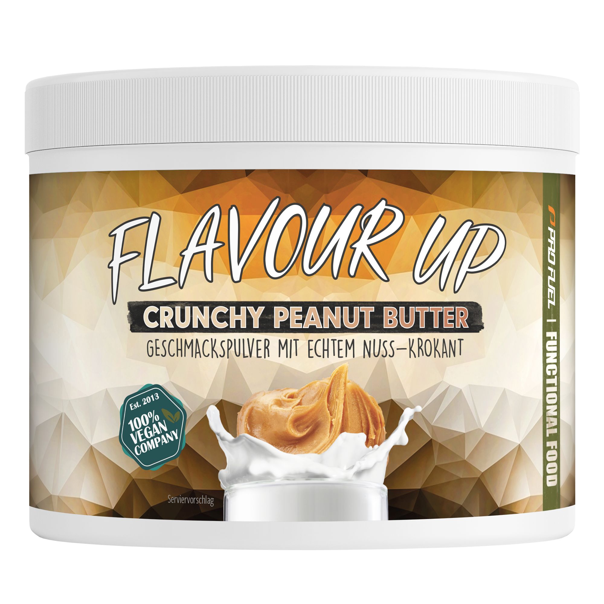 ProFuel - FLAVOUR UP Geschmackspulver - Crunchy Peanut Butter - nur 10 kcal pro Portion