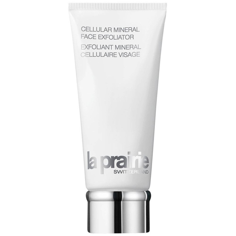 Weiße Tube mit Produkttext und Logo. Marke: La Prairie.