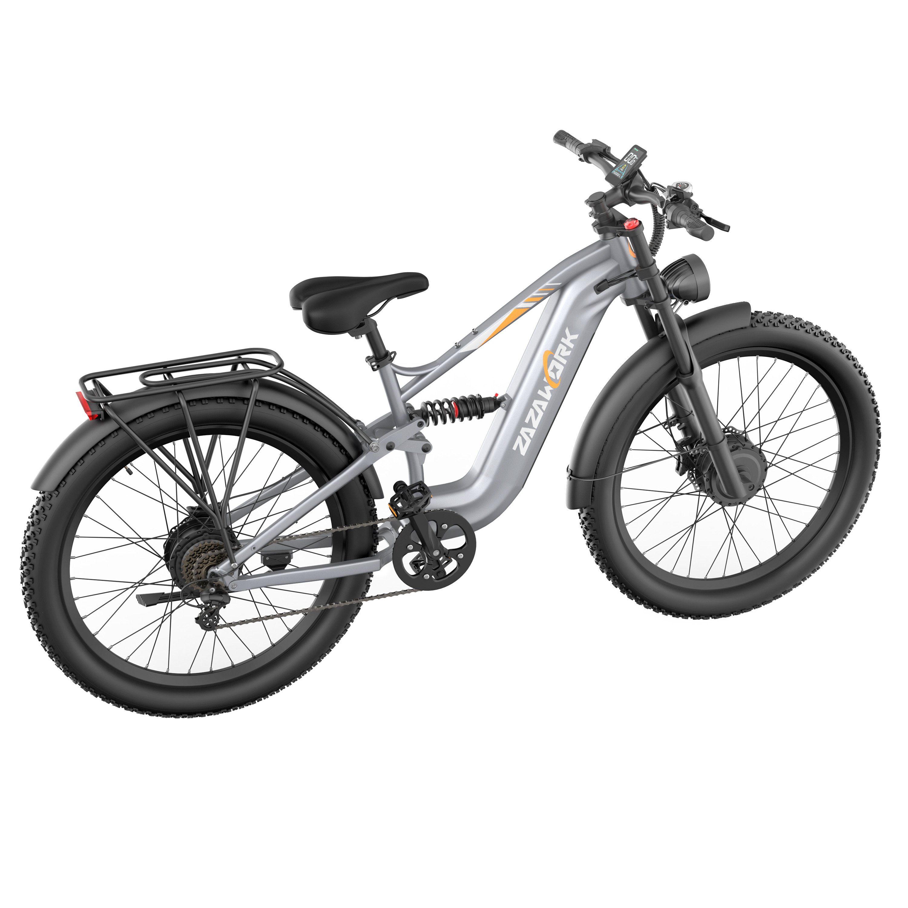 ZAZAWORK CF500 PRO All-Terrain-Elektrofahrrad, 48V 20Ah Akku