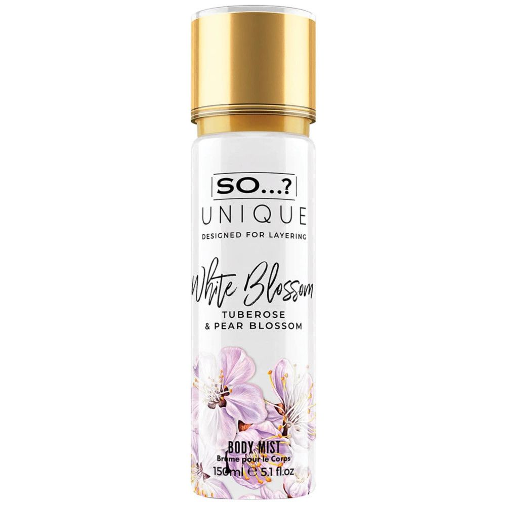 So...? Unique - Körpernebel - Weiße Blume 150ml