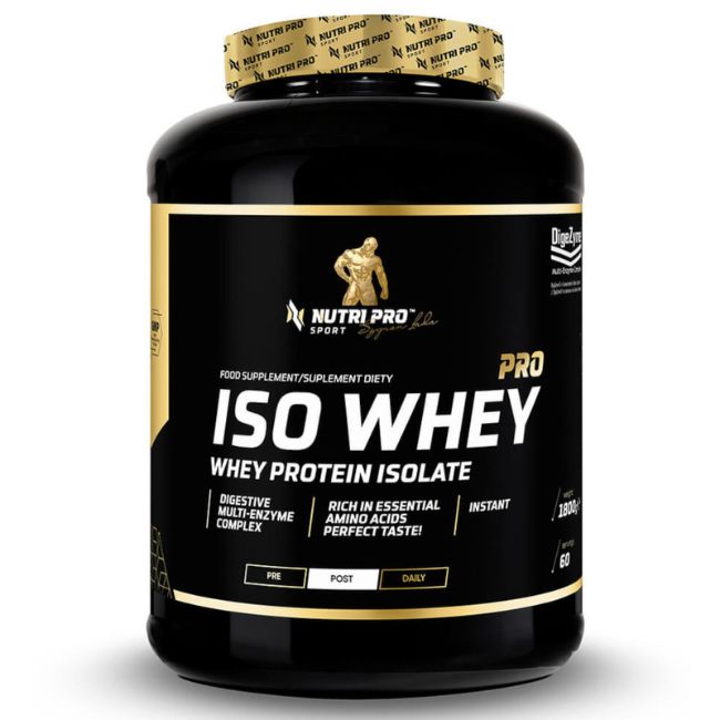 Nutri Pro Sport Iso Whey PRO - Molkenprotein-Isolat