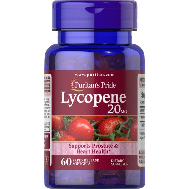 Puritan's Pride Lycopin 20 mg