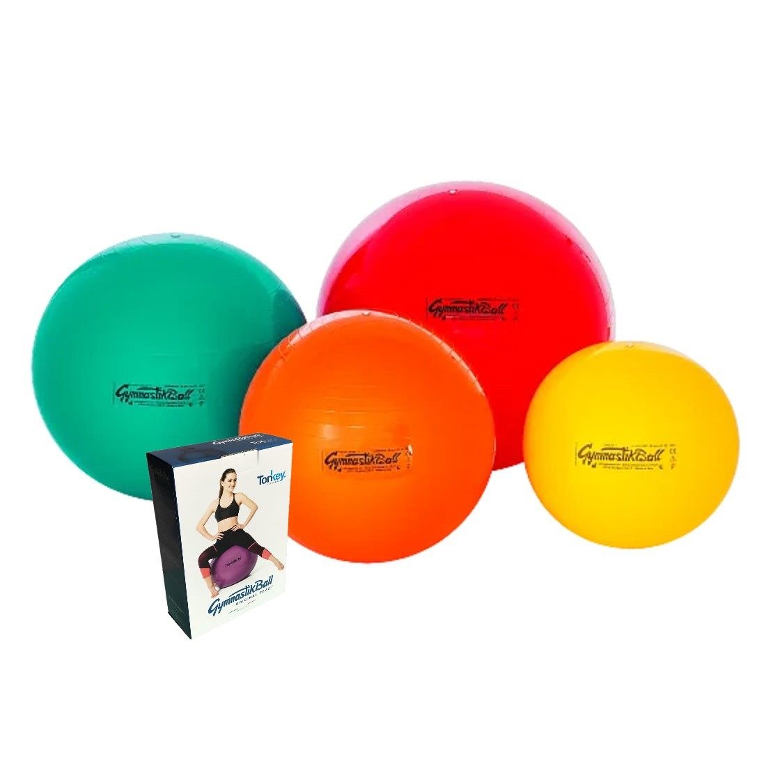 Pezzi®-Ball Original Gymnastikball mit Übungsanleitung