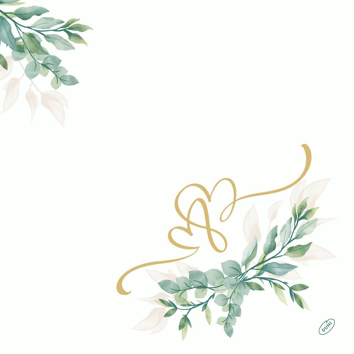 12x Dunilin-Serv.40x40cm Love Hearts