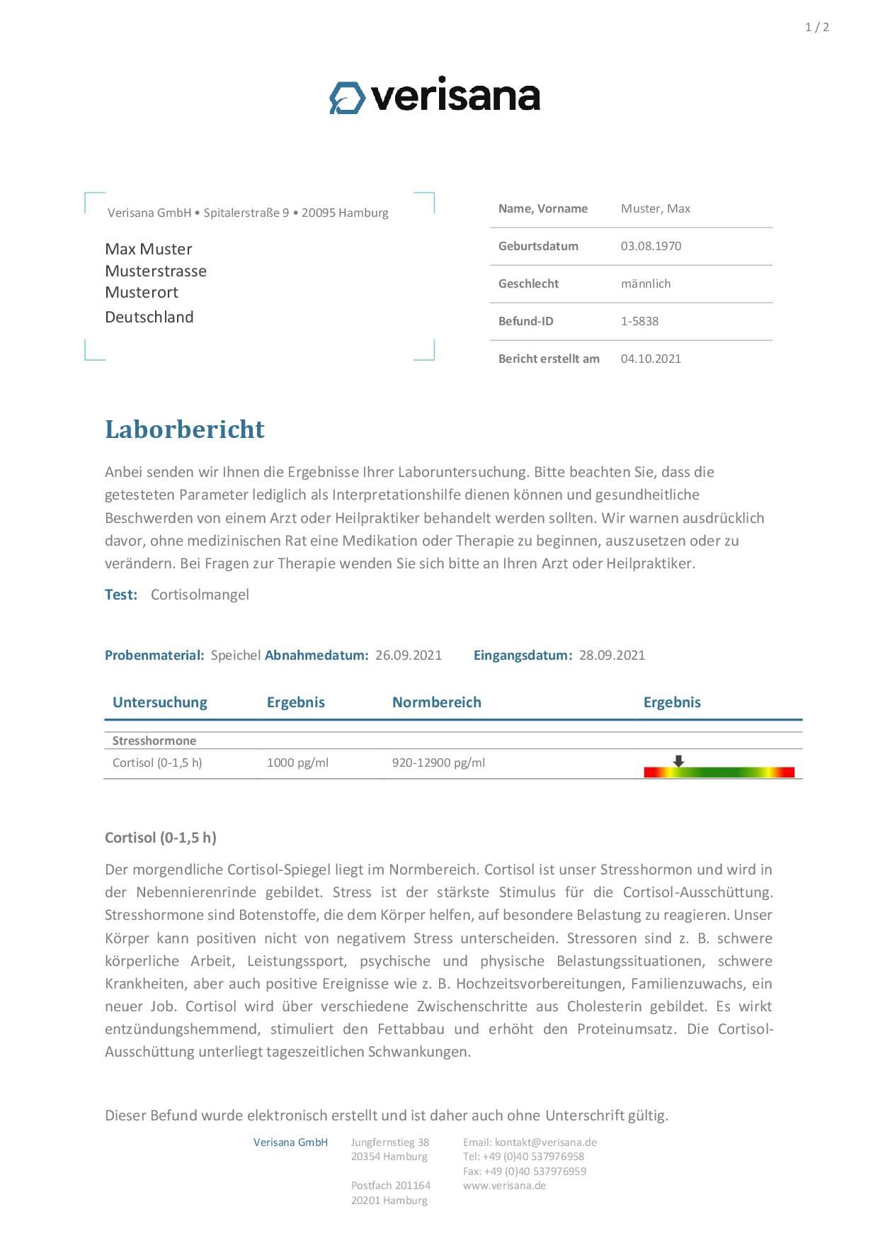 Verisana Zonulin Test