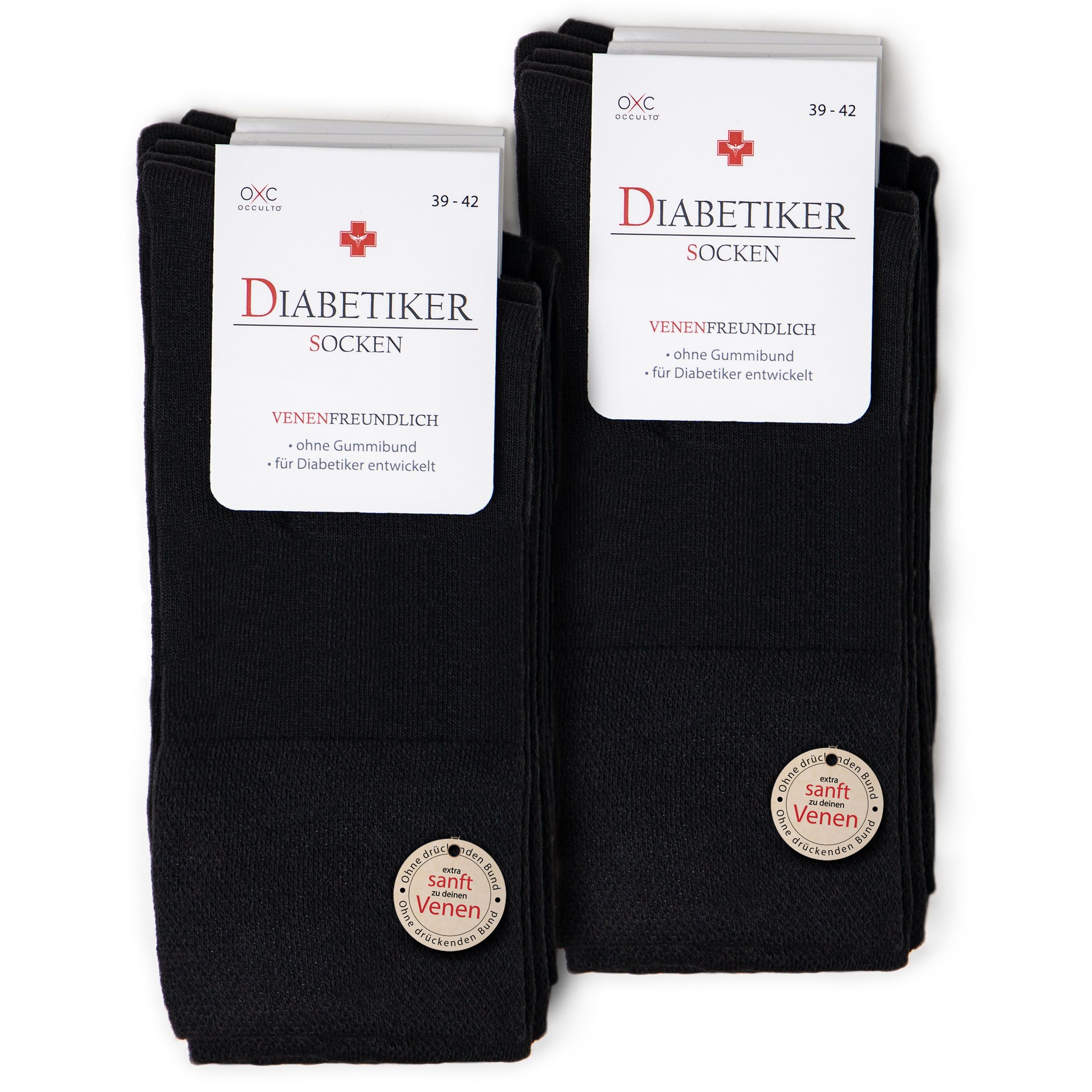 Occulto Diabetikersocken Herren