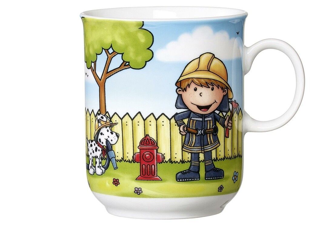 RITZENHOFF & BREKER Kindergeschirrset Feuerwehrmann Bernie 3-teilig