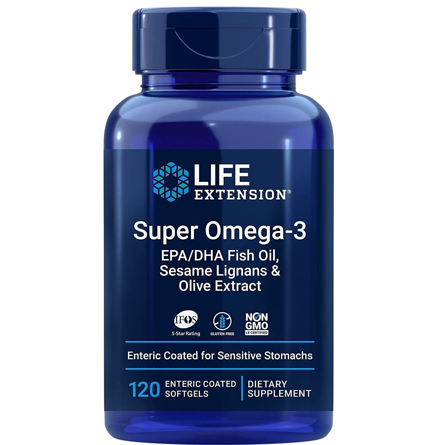 Life Extension Super Omega-3 EPA/DHA mit Sesamlignanen und Olivenextrakt