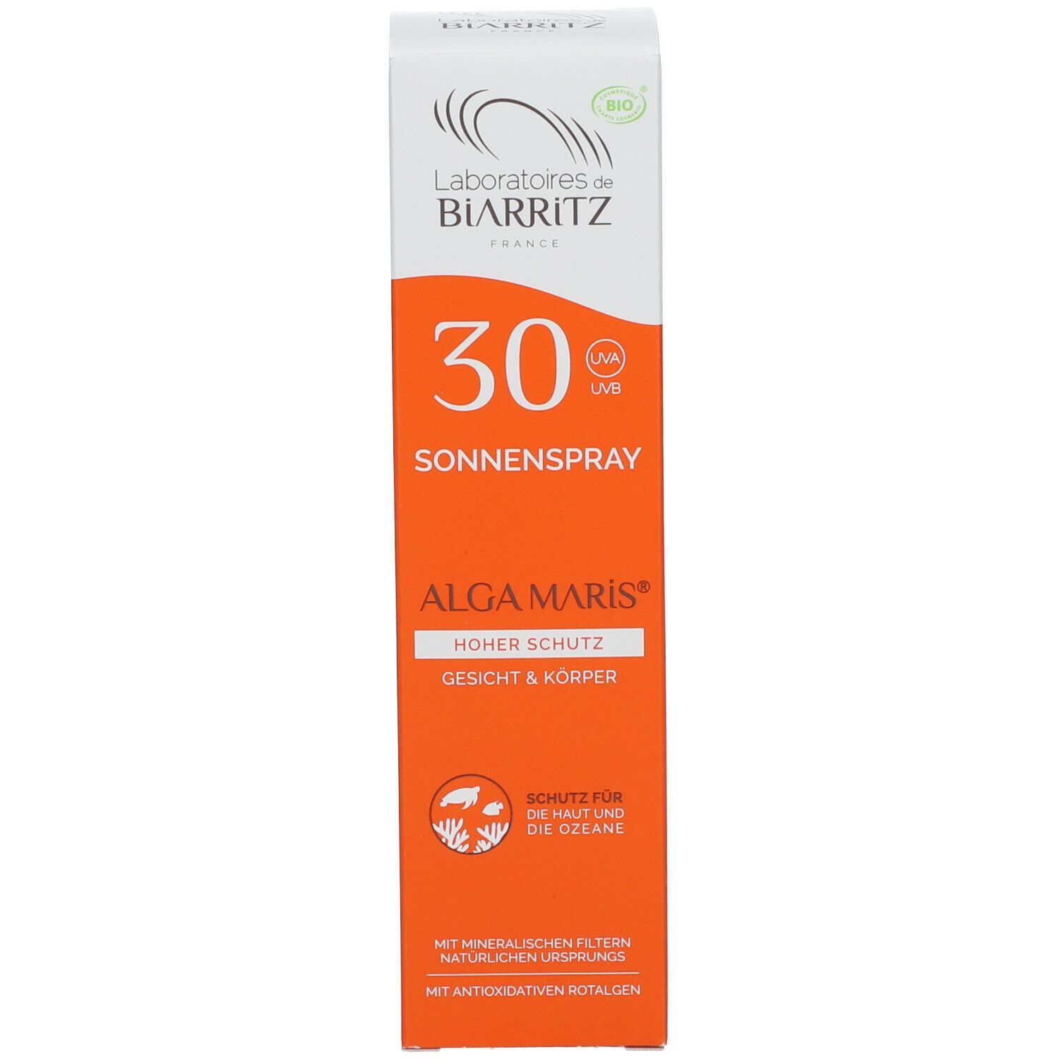 Laboratoires de BIARRITZ ALGAMARIS Bio-Sonnenspray SPF 30