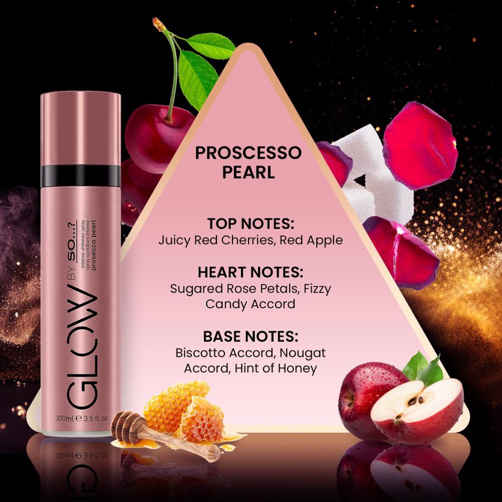 Glow By So...? - Intensive Glitzernde Duftnebel - Proscecco Pearl 100ml