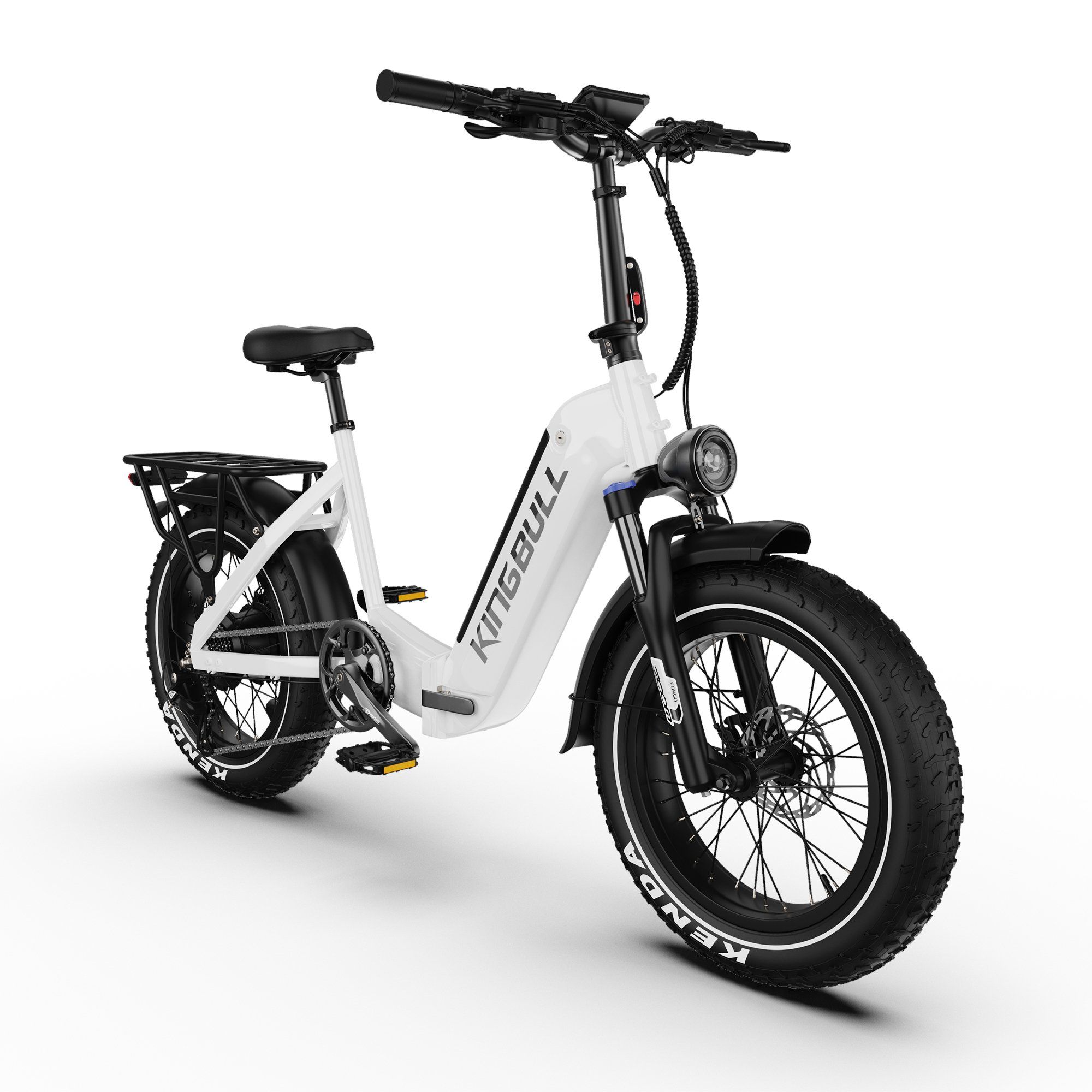 KINGBULL VERVE Elektrofahrrad, 48V 20Ah Akku (herausnehmbar), Shimano 8-Gang-Schaltung