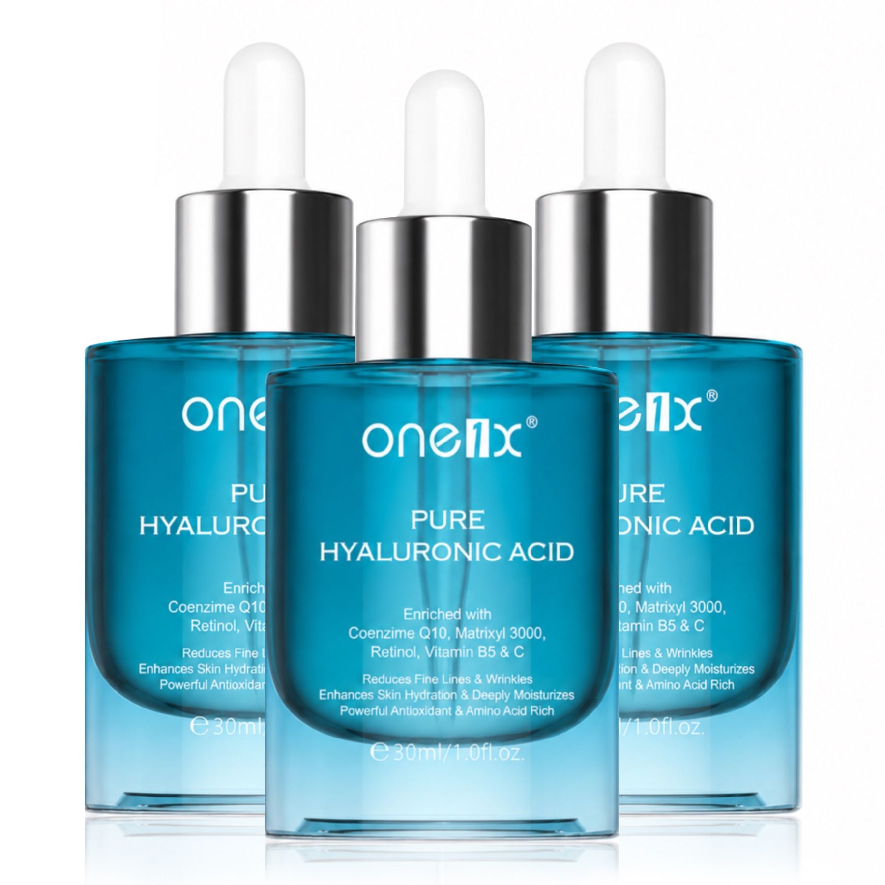 P-beauty Hyaluronic Acid Serum Hyaluronsäure Anti Aging für Gesichtspflege