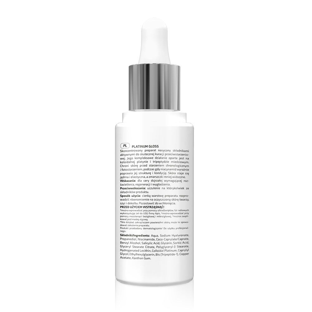 APIS PLATINUM GLOSS, Anti - Aging Konzentrat mit Platin- und Kupfertripeptid