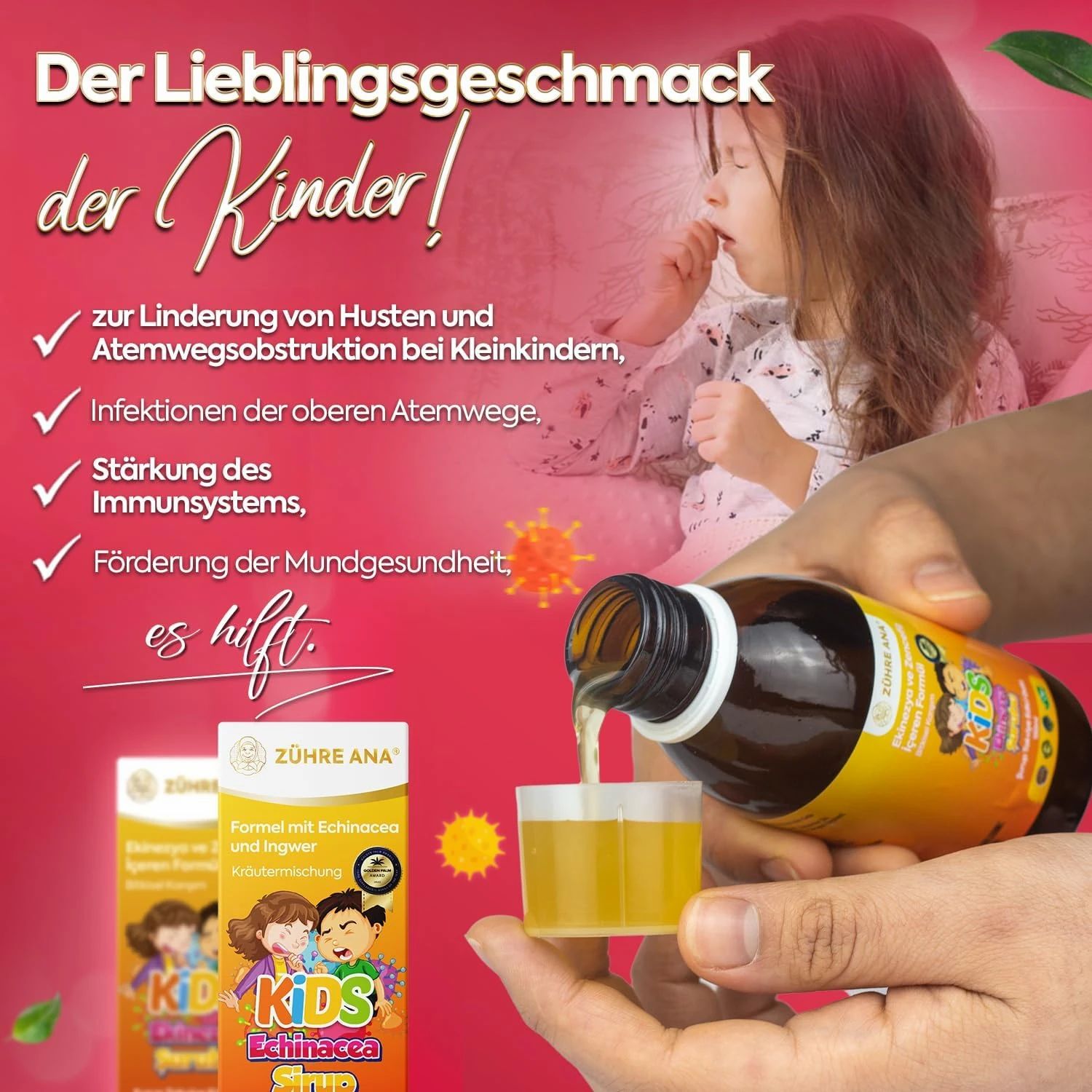 Zühre Ana Echinacea Sirup Kids