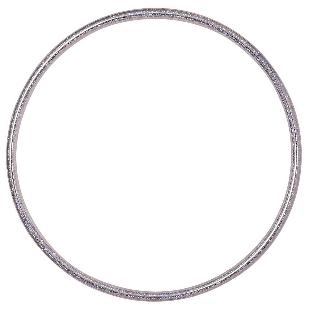 Hoopomania Glitter Kinder-Hula-Hoop | Ø 80 cm | Silber