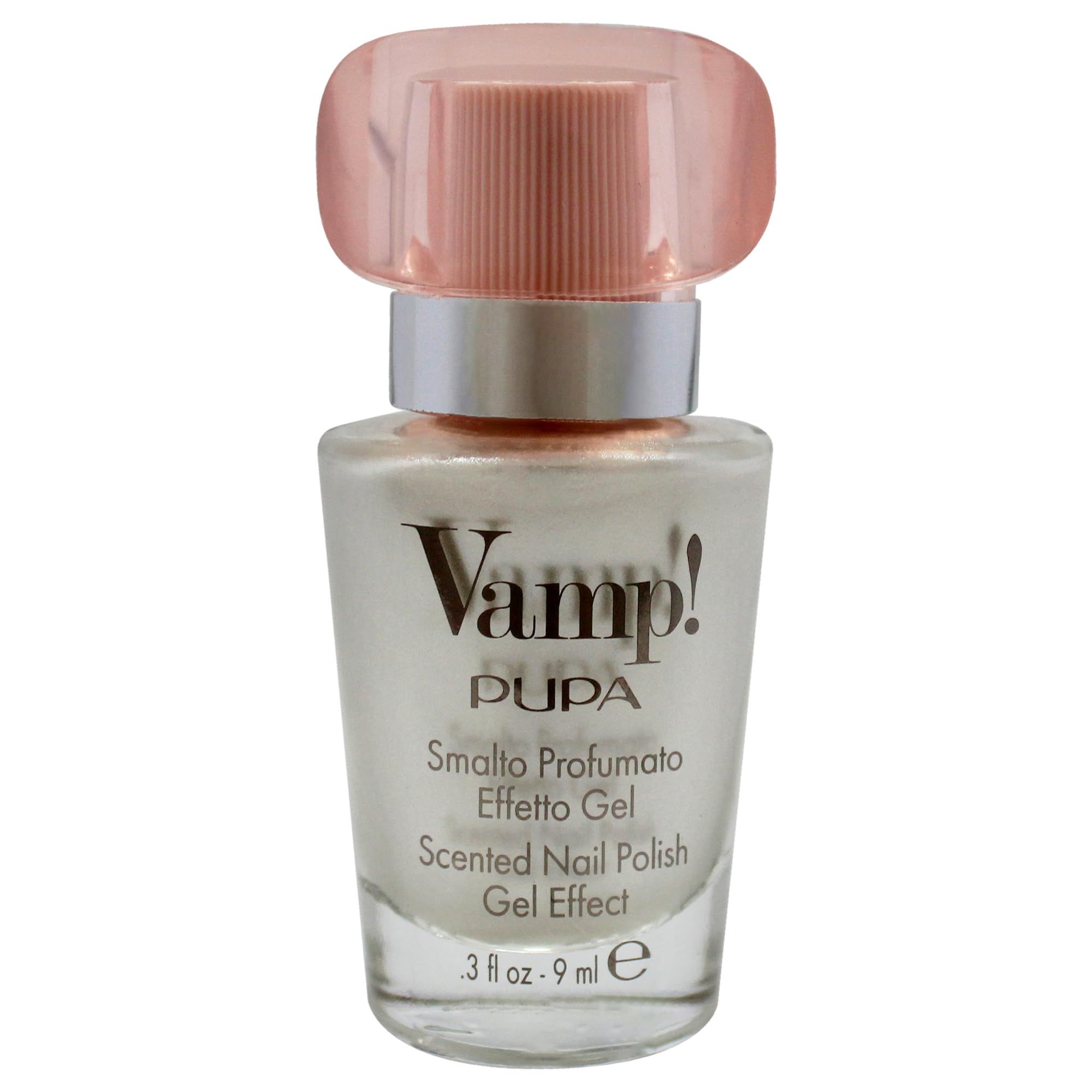 Pupa Vamp! Nagellack Flasche mit rosa Verschluss, 9ml.