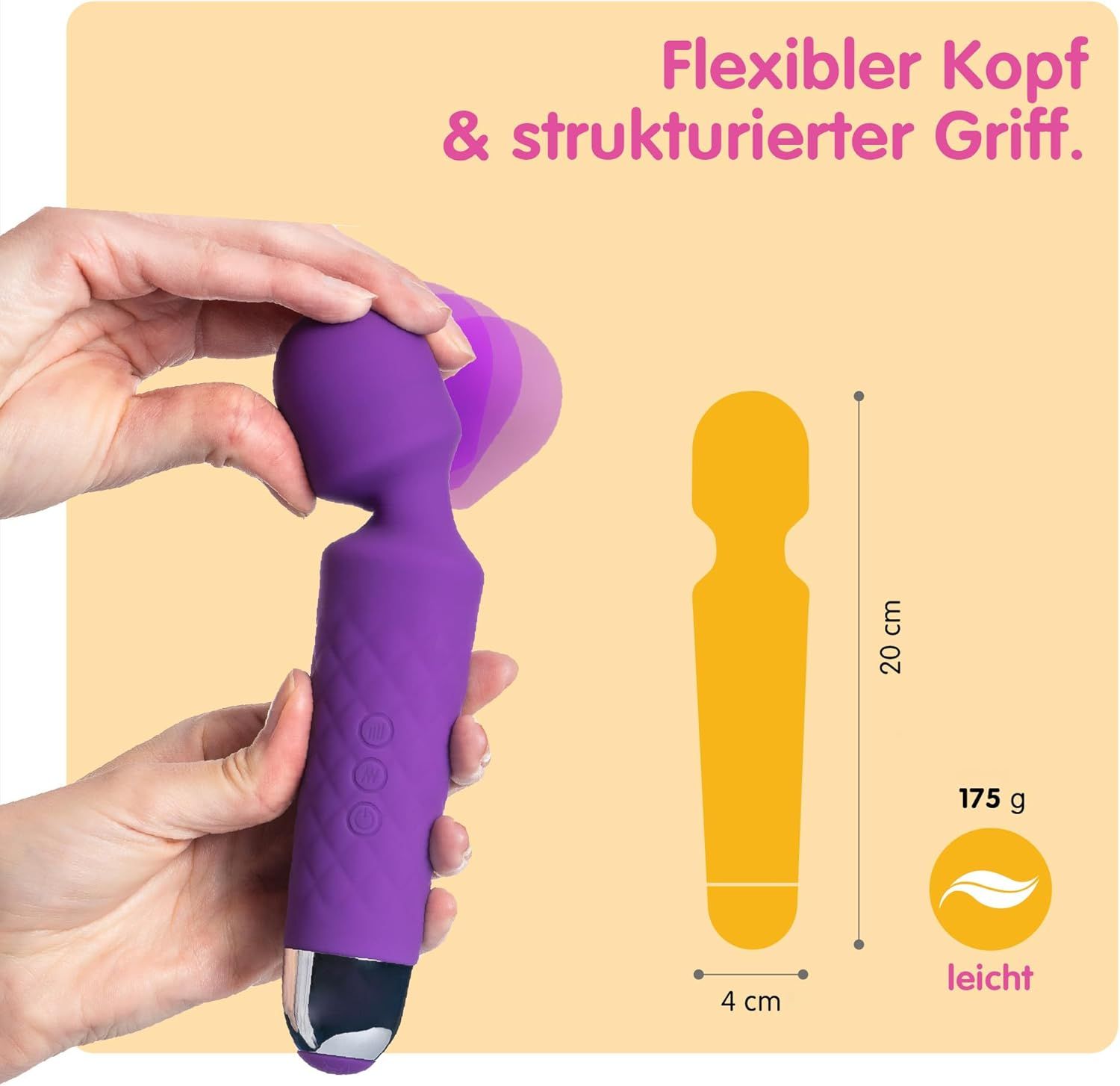 Oliver James Vibrator für Frauen - Leises & Leistungsstark Lila