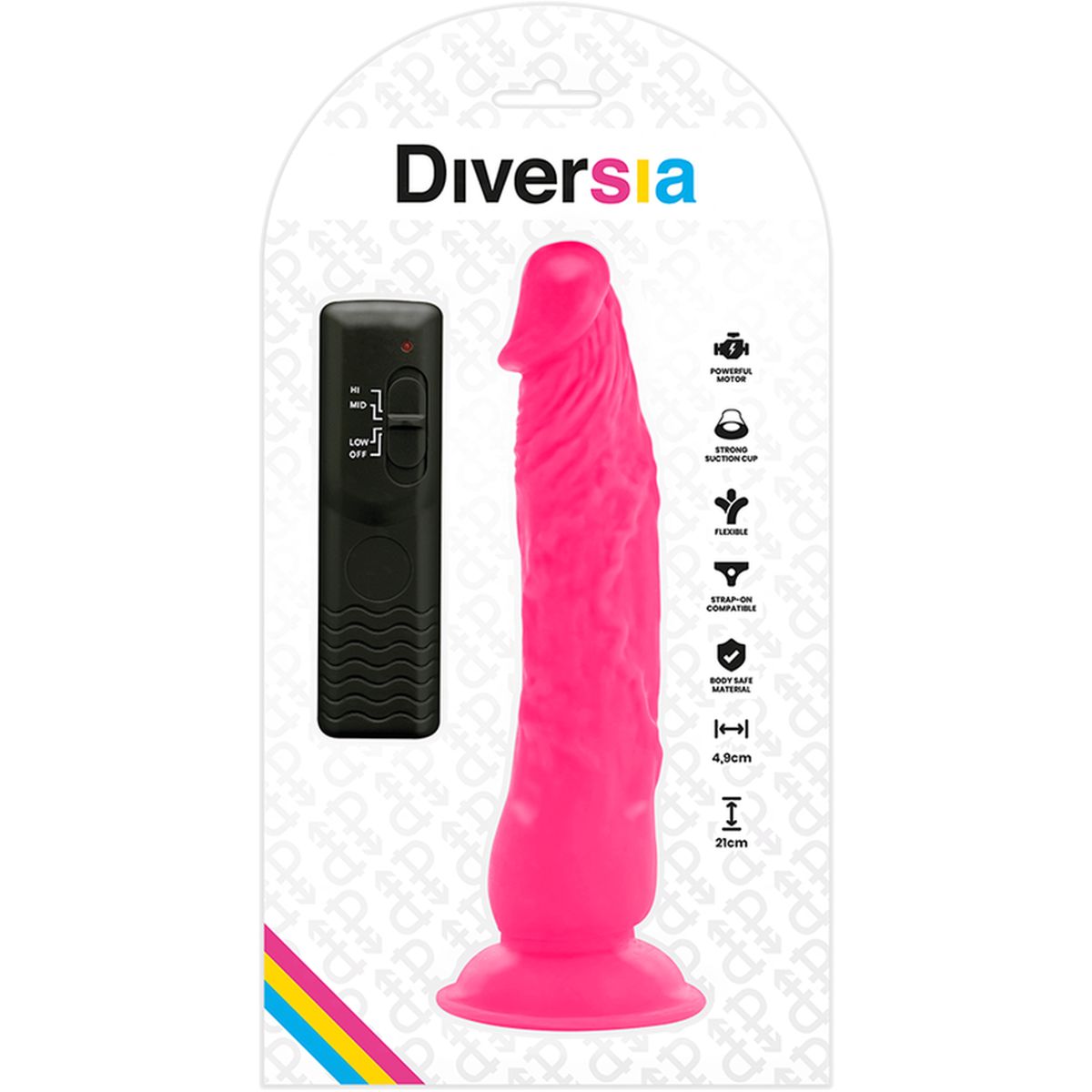 Flexibler Dildo-Vibrator | Diversia