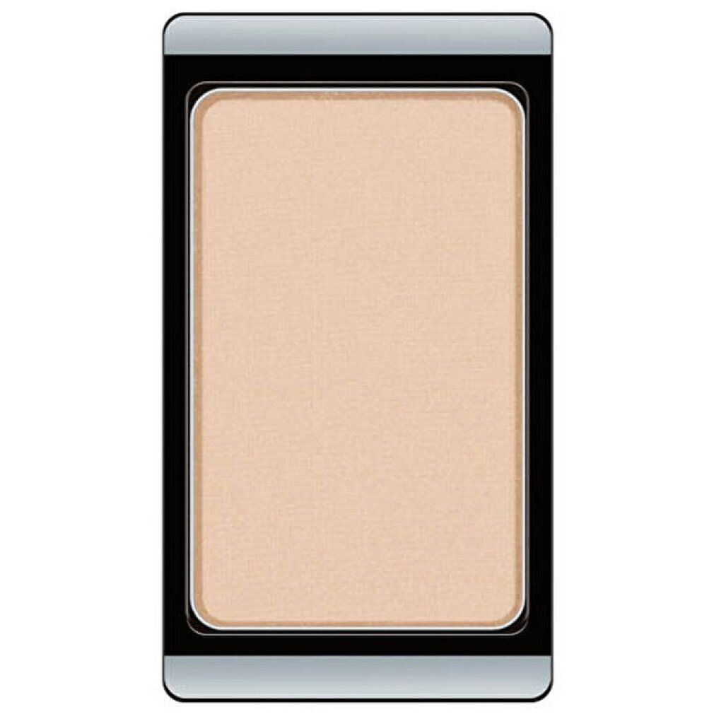 Artdeco Lidschatten, mattes Rosa. Schwarzer Rahmen, rechteckig.