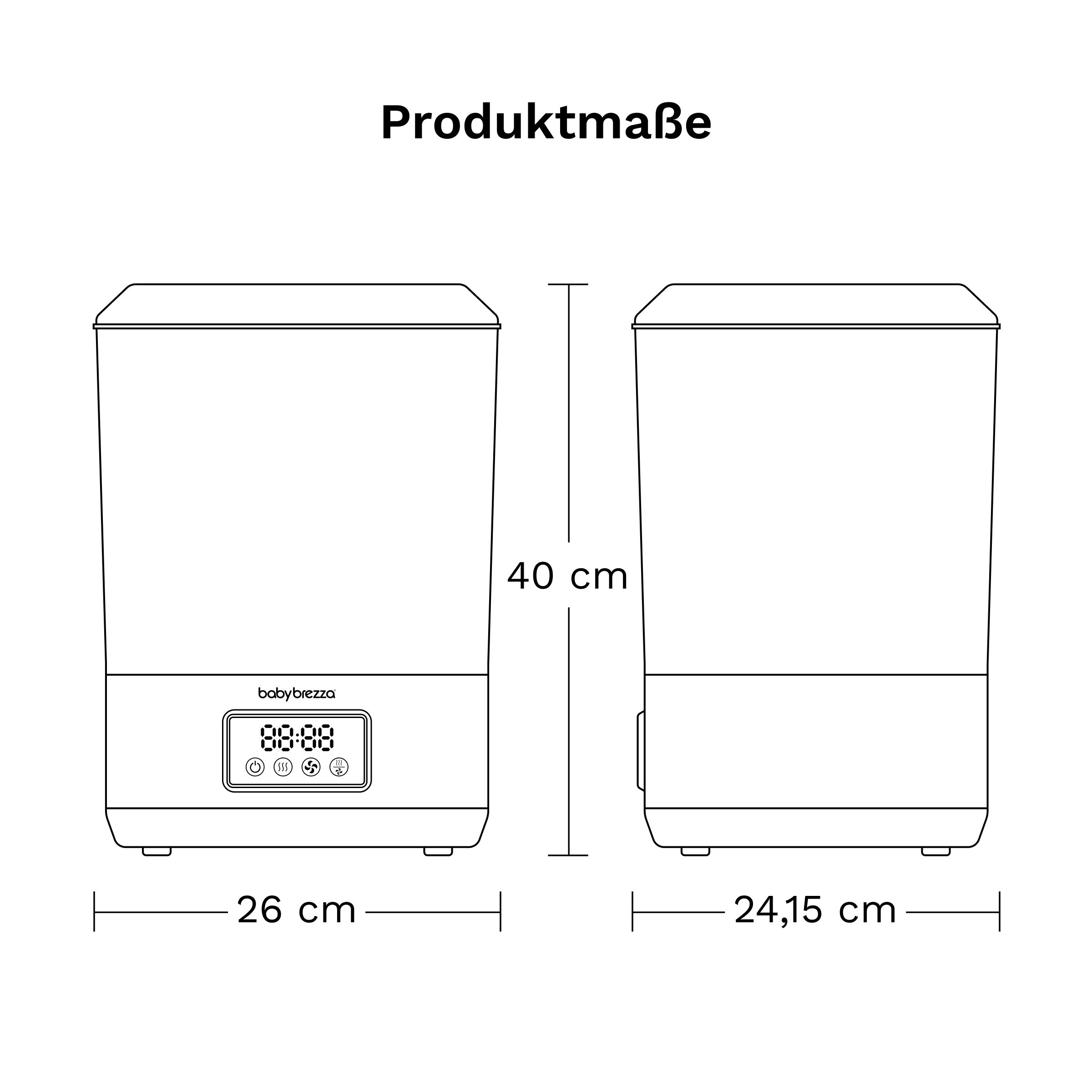 Baby Brezza SuperQuick 10-min Sterilizer Dryer
