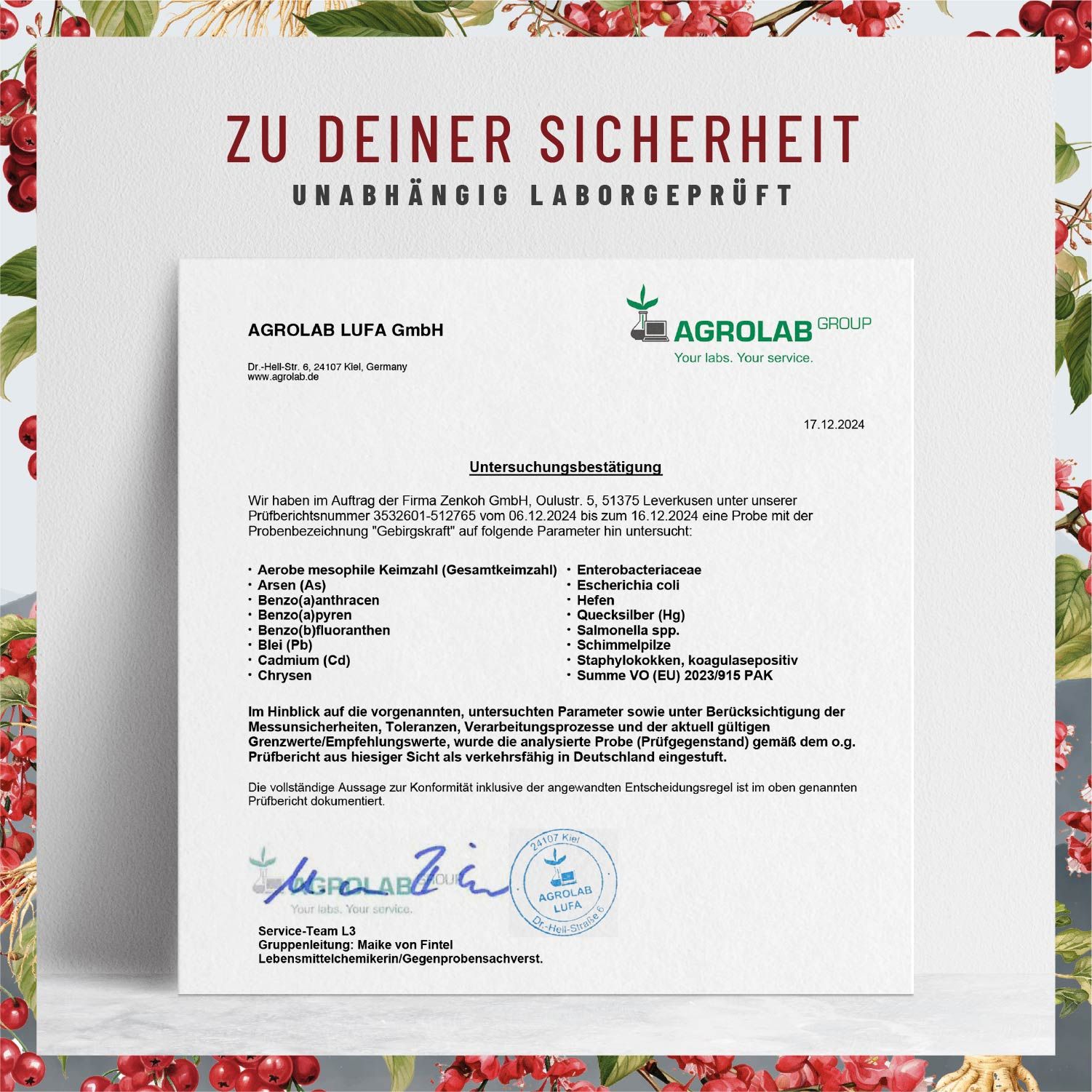 GEBIRGSKRAFT - NATURTREU®