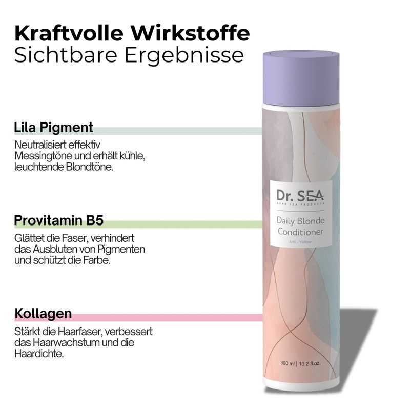 DR. SEA – Blond-Spülung Anti-Gelbstich