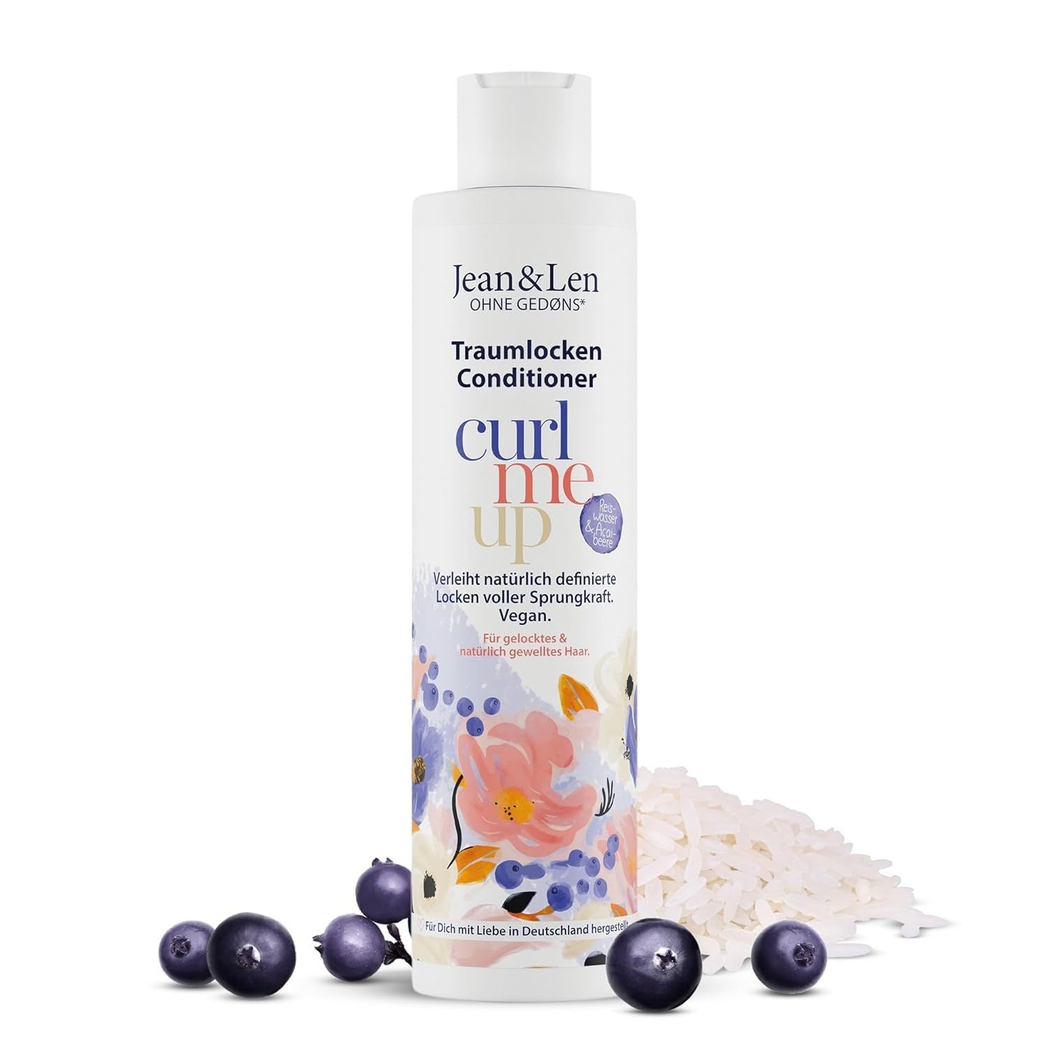 Jean & Len Traumlocken Conditioner Reiswasser & Açaibeere