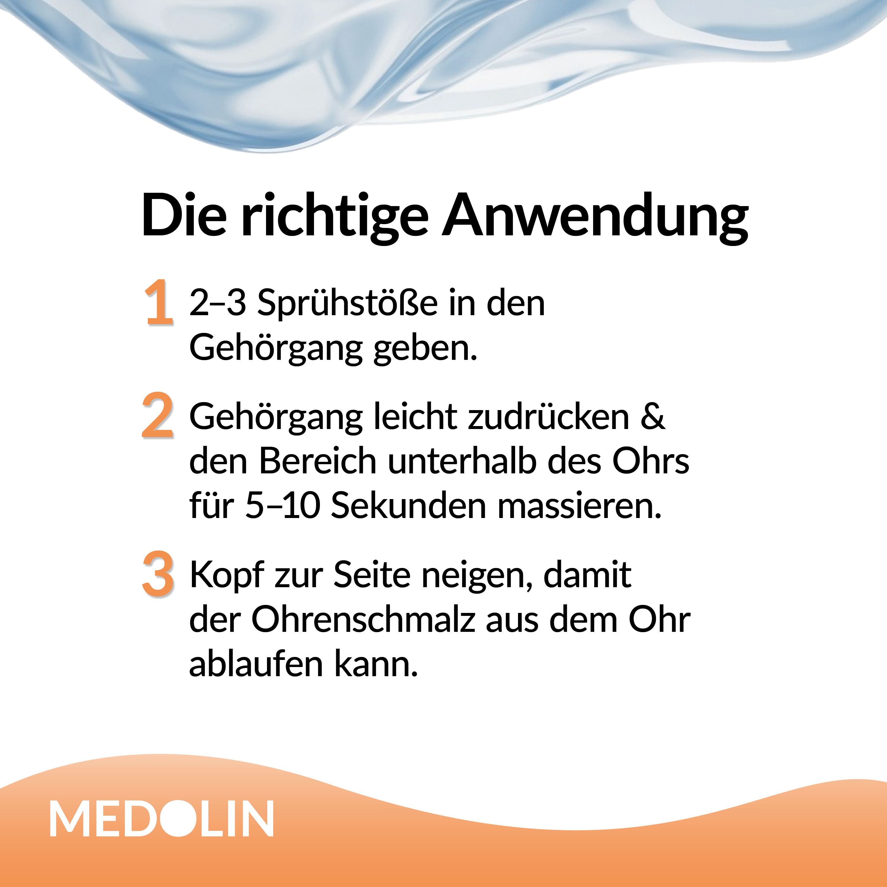 Medolin® Anti Ohrenschmalz 3er Set