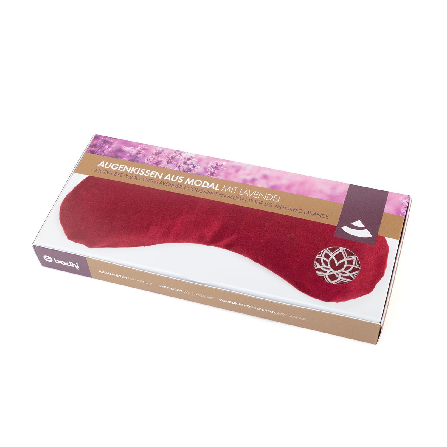 Augenkissen Modal LOTUS, weinrot 925MBOR