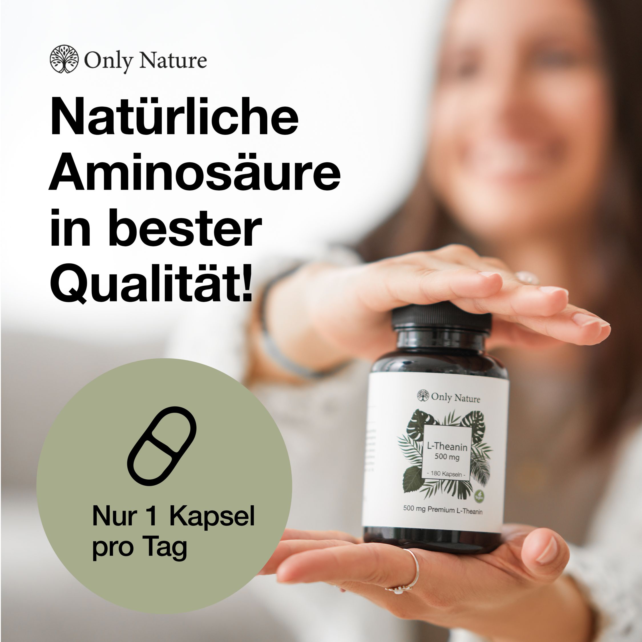 Only Nature L Theanin Kapseln