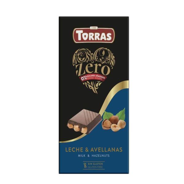 Torras Zero Milk&Hazelnuts Chocolate 0,15 kg - Shop Apotheke