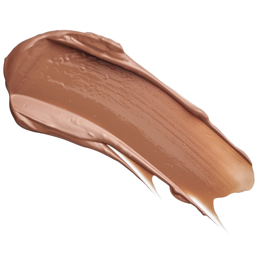 Ausgestrichene Creme-Lippenstift-Farbe. Helle, cremige Textur. Keine Verpackung sichtbar.